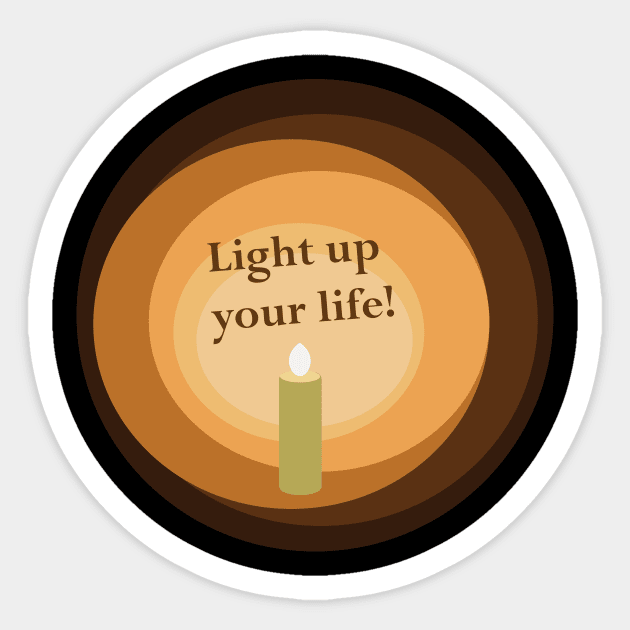 Candle Sticker by dddesign